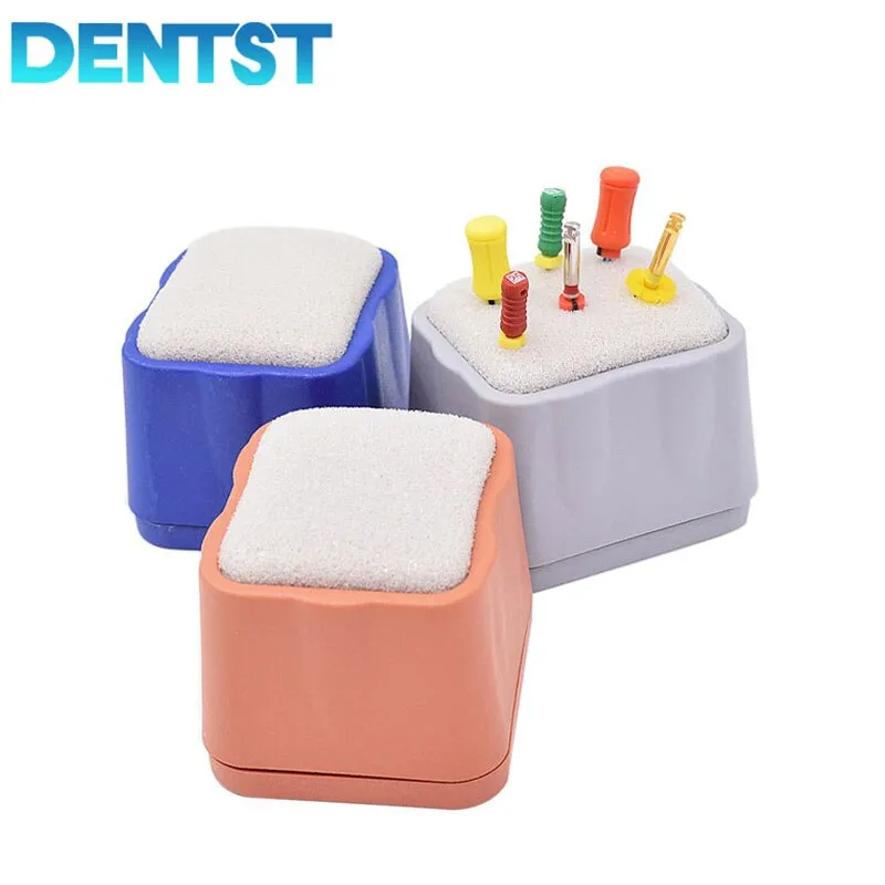 Dental Endodontic Cleaning Stand Foam File Drills Block Holder Dentistry Laboratory Equipment Dentis
