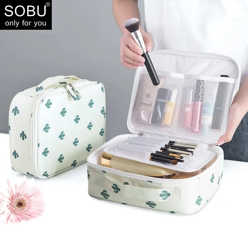 Outdoor Girl Makeup Bag Women Cosmetic Bag Women Toiletries Organizer Waterproof Female Storage Make