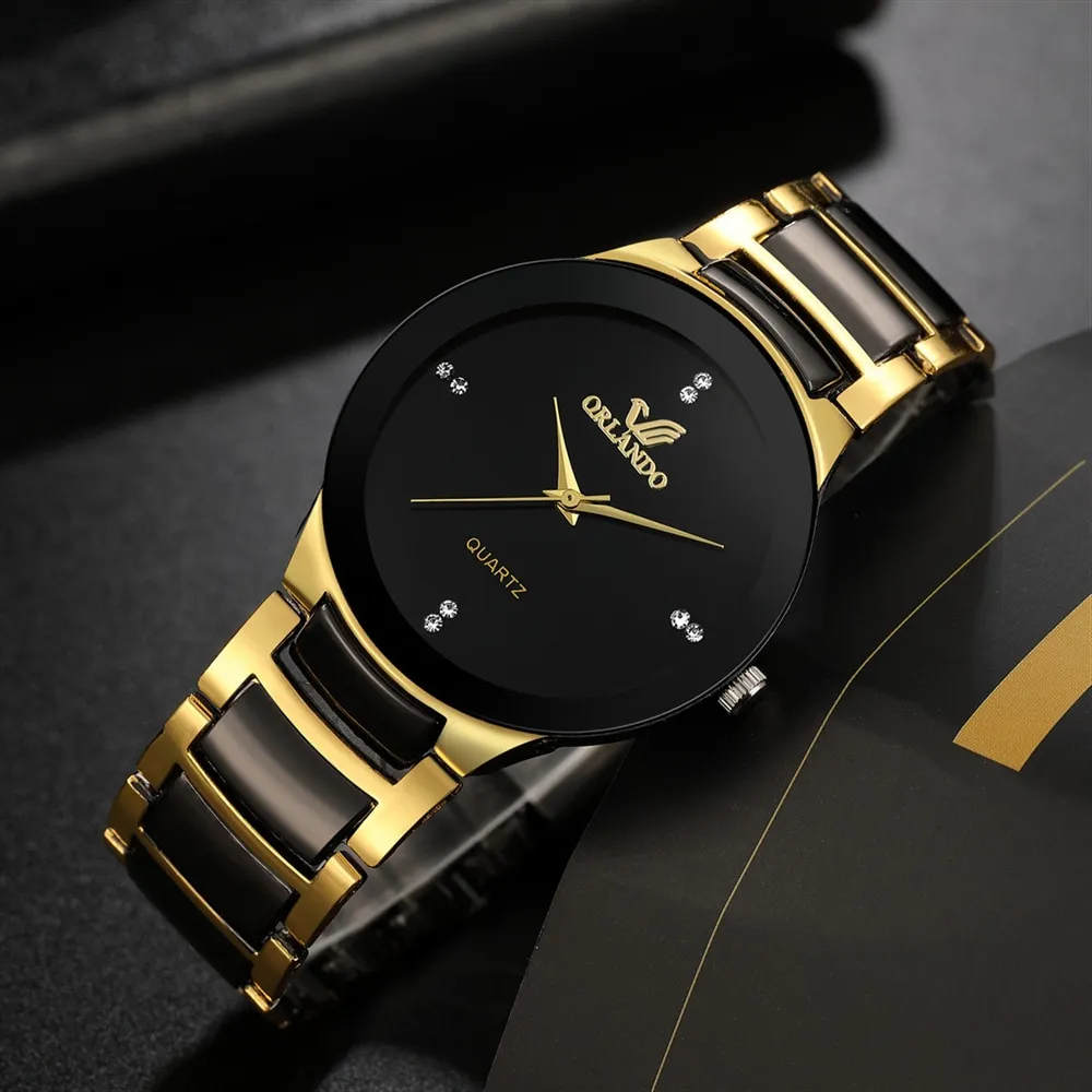 2021 High Quality Men Stainless Steel Quartz Watch Relogio Masculino Male Fashion Casual Business Wr